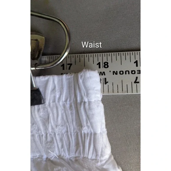 NWT 18/20 Cato Plus Sportswear White Swiss Dot Tiered Maxi Skirt Womens  Boho - Picture 6 of 6